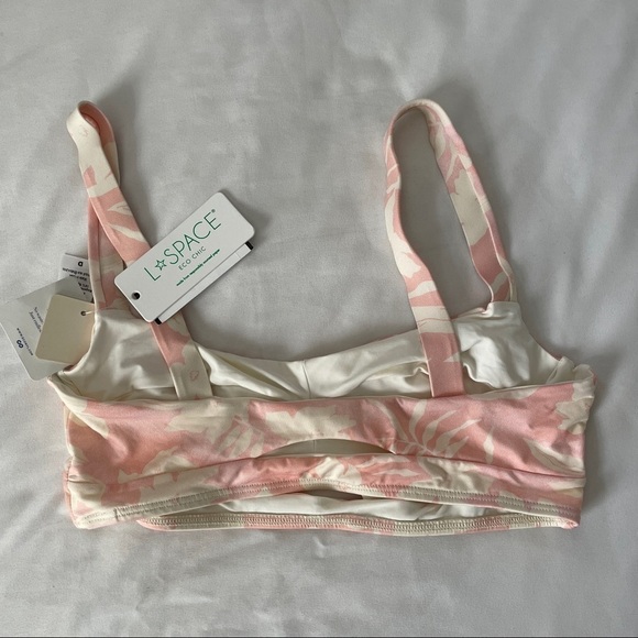 NWT L*SPACE Flora Bikini Top D Cup - Picture 6 of 7